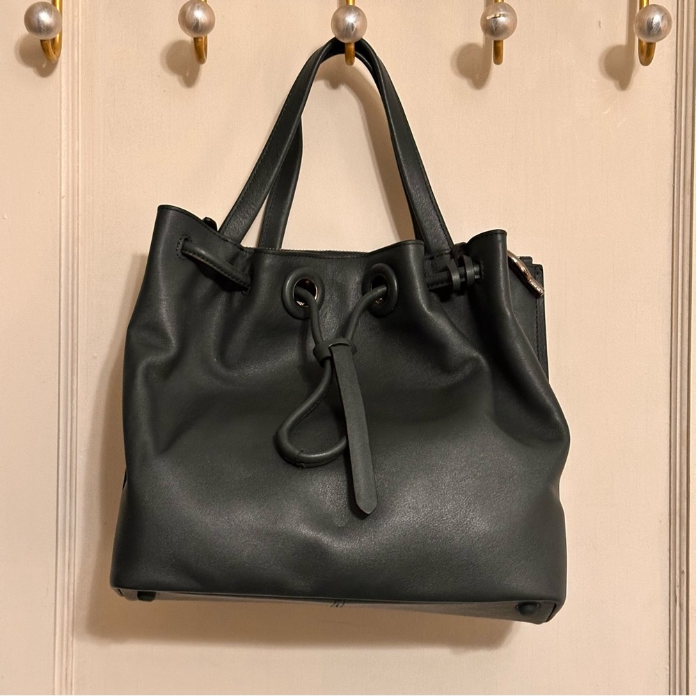 Cole Haan - NWOT - Green Grand Series Bucket Bag, Small